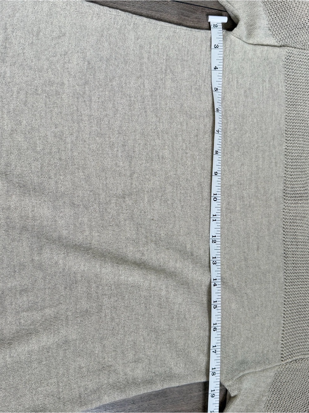 Eileen Fisher Neutral Knit Textured Yoke Tunic - Picture 4 of 10